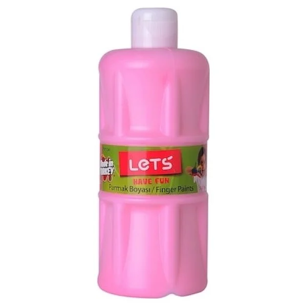Lets 500 Ml Parmak Boyası Pembe - Görsel 2