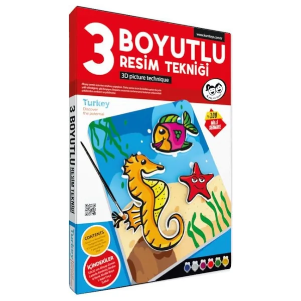 Kumtoys Üç Boyutlu Resim Tekniği - Görsel 2