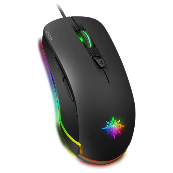 Inca Ophira Img-327 RGB Optik Kablolu Oyuncu Mouse - Görsel 5