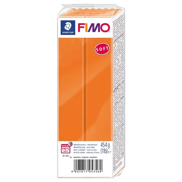 Staedtler Fimo Soft 42 Mandalina 454 Gr Polimer Kil - Görsel 2