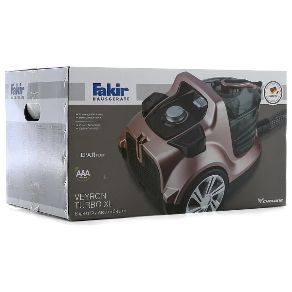 Fakir Veyron Turbo XL Premium 750 W Toz Torbasız Süpürge - Görsel 8