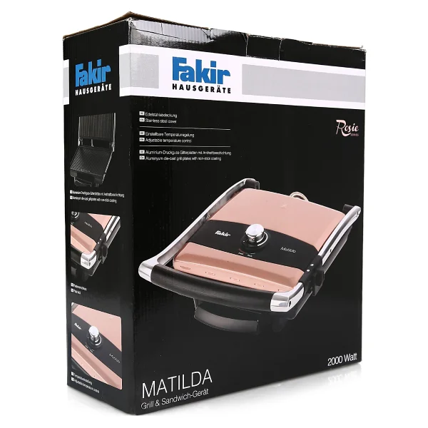 Fakir Matilda Rose 2000 W Tost Makinesi - Görsel 6