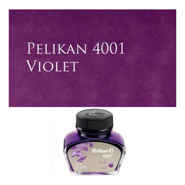 Pelikan 4001 30 Ml Mor Yazı Mürekkebi - Görsel 2