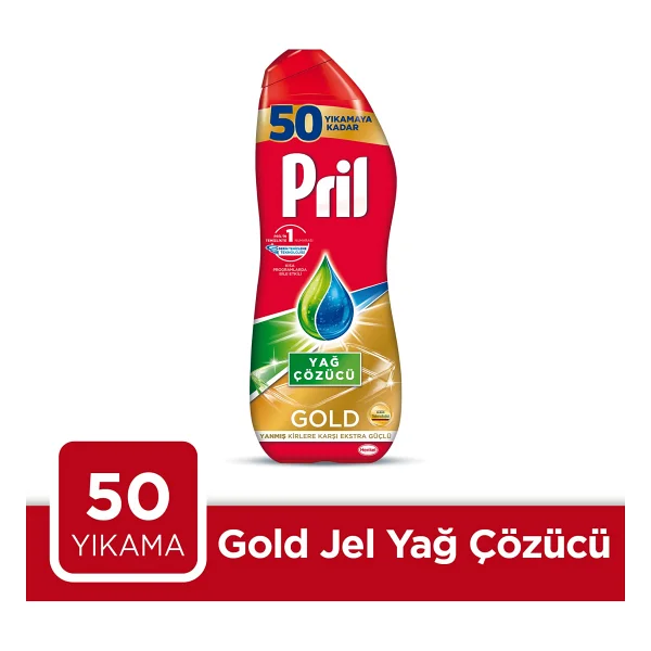 Pril Excellence Duo Jel Yağ Çözücü 50 Yıkama 900 Ml - Görsel 6
