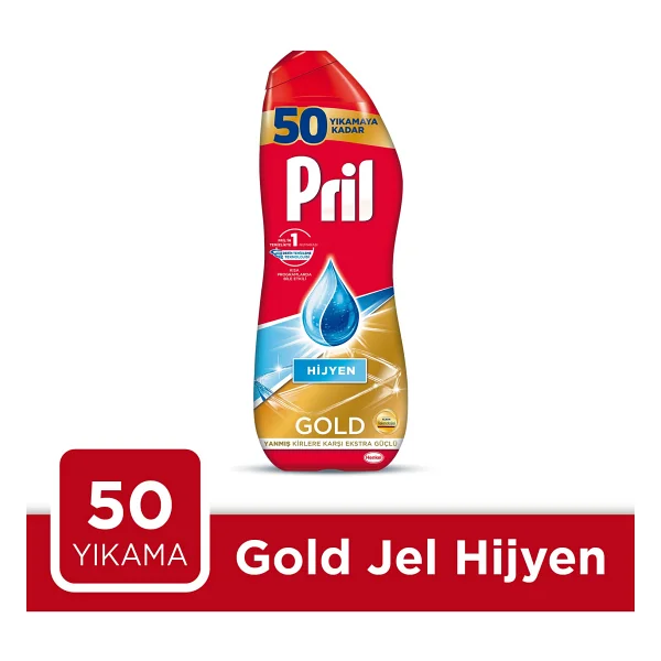Pril Excellence Duo Jel 900 Ml 50 Yıkama Hijyen - Görsel 6