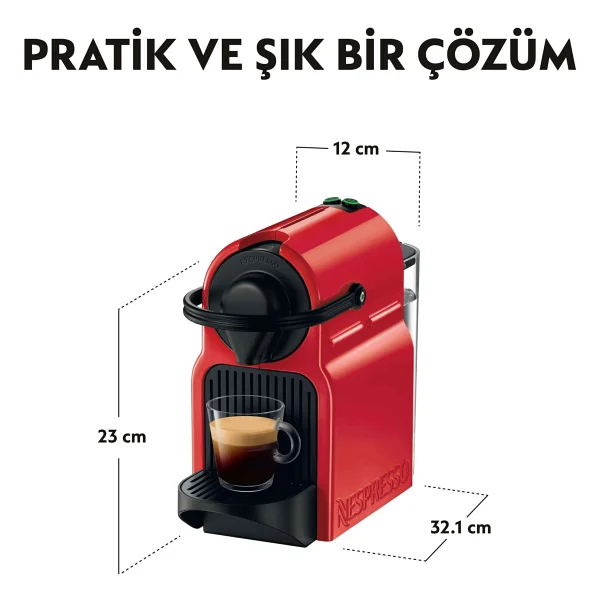 Nespresso Inissia C40 Espresso Makinesi - Görsel 2