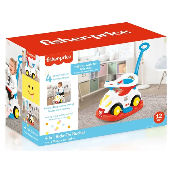 Fisher-Price Smıle Araba 4 İn 1 1812 - Görsel 5