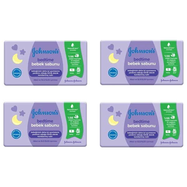 Johnson's Baby Bedtime Bebek Sabunu 90 Gr 4 Adet - Görsel 2