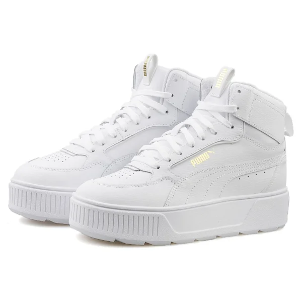 Puma Karmen Rebelle Mid 387213-01 Beyaz Kadın Spor Ayakkabı - Görsel 5