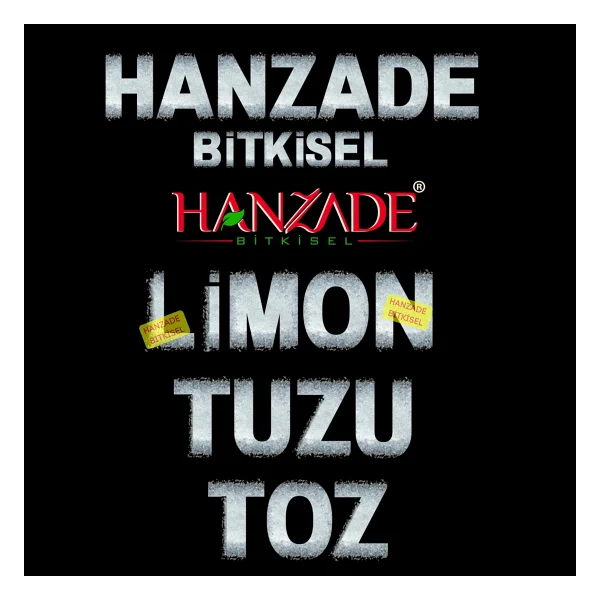 Hanzade Bitkisel Toz Limon Tuzu 500 Gr - Görsel 5