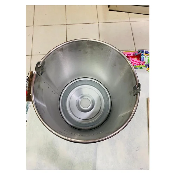 Gürsaç Paslanmaz Çelik Soba Kovası 29 Cm - Görsel 3