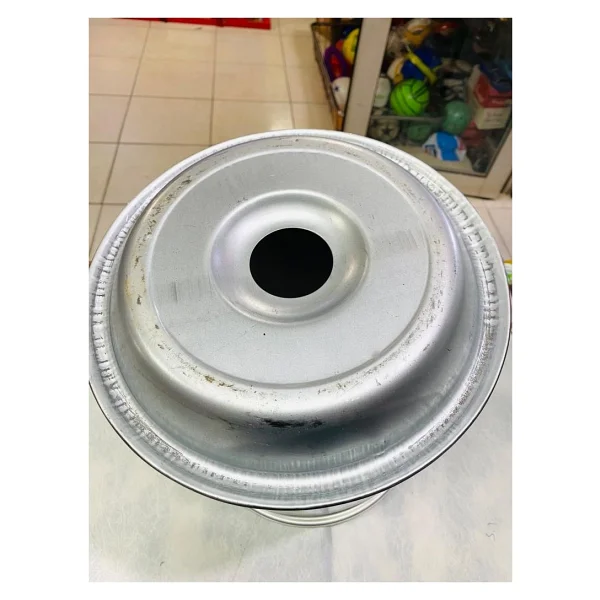 Gürsaç Paslanmaz Çelik Soba Kovası 29 Cm - Görsel 4