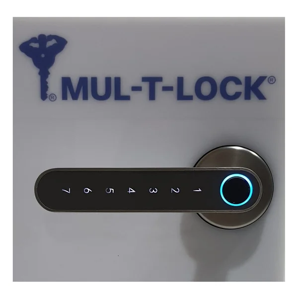 Mul-T-Lock Smart Handle - Saten Parmak İzli Akıllı Kapı Kolu - Görsel 3