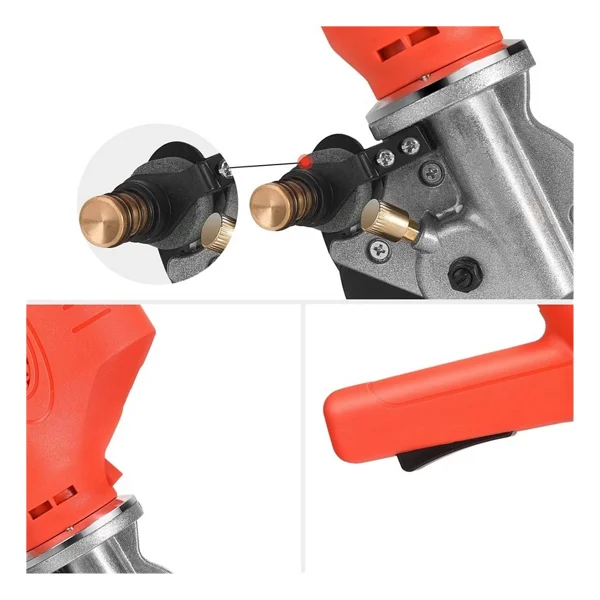 Moonstar Akülü Yuvarlak Kumaş Kesim Motoru 4inç / Dc-100 (Ycm-40) - Görsel 4