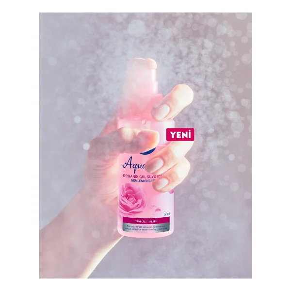Nivea Aqua Rose Gül Suyu İçeren Nemlendirici Sprey 150 Ml - Görsel 6