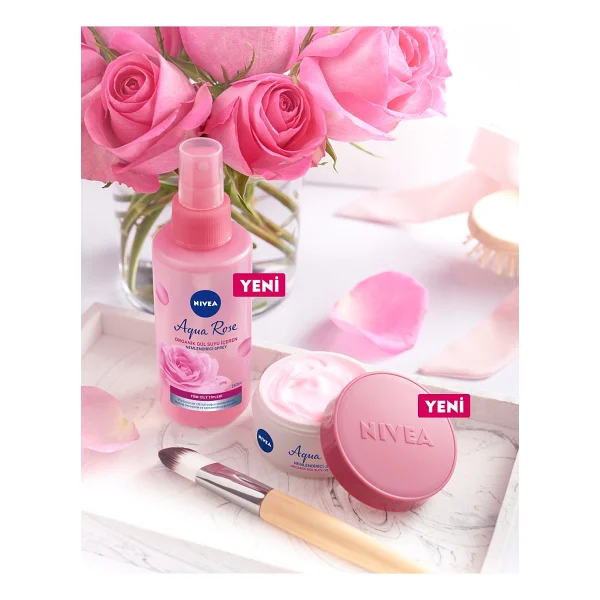 Nivea Aqua Rose Gül Suyu İçeren Nemlendirici Sprey 150 Ml - Görsel 7