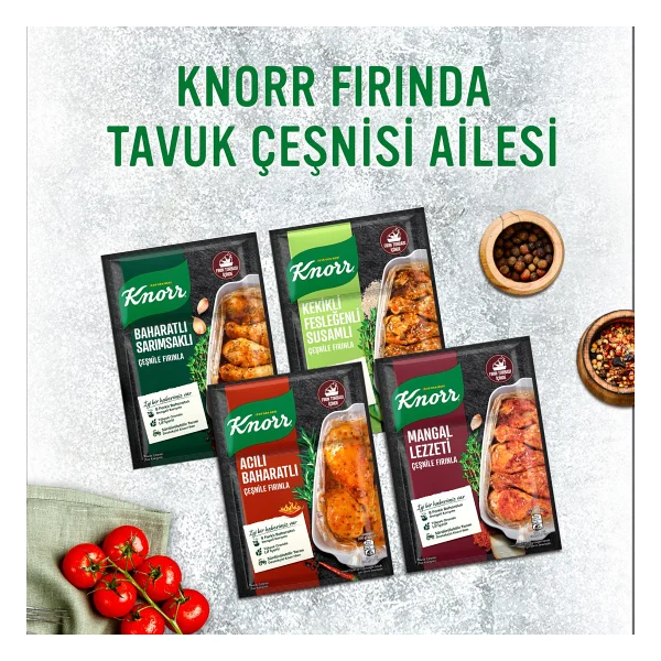 Knorr Tavuk Çeşni Ailesi Baharatlı Sarımsaklı 34 G - 37 Gr - Görsel 6