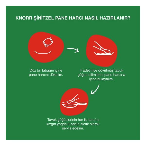 Knorr 90 Gr Şinitzel Pane Harcı - Görsel 5