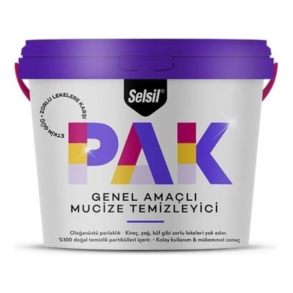 Selsil Pak 500 Gr Genel Amaçlı Mucize Temizleyici - Görsel 3