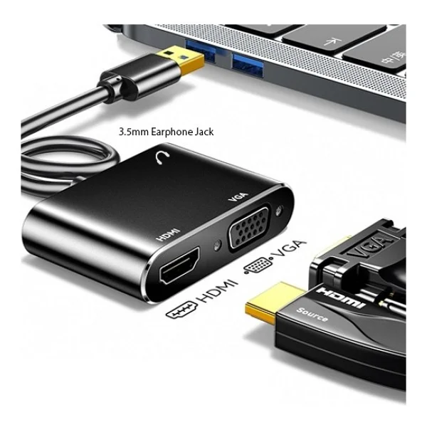 Alfais 4933 USB 3.0 Dönüştürücü - Görsel 2