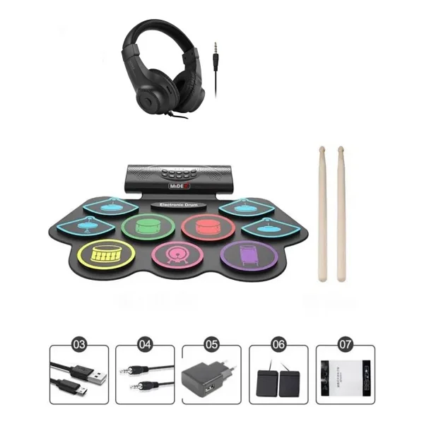 Midex Ddx-75 Şarjlı Dijital Davul - Görsel 2