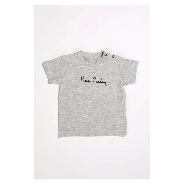 Pierre Cardin Erkek Bebek Çıtçıtlı Kısa Kol Tişört 302628 - Mavi - 12 - 18 Ay - Görsel 5