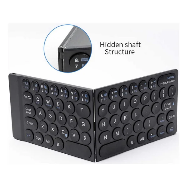 Wiwu Fmk-01 Fold Mini Keyboard Siyah - Görsel 5