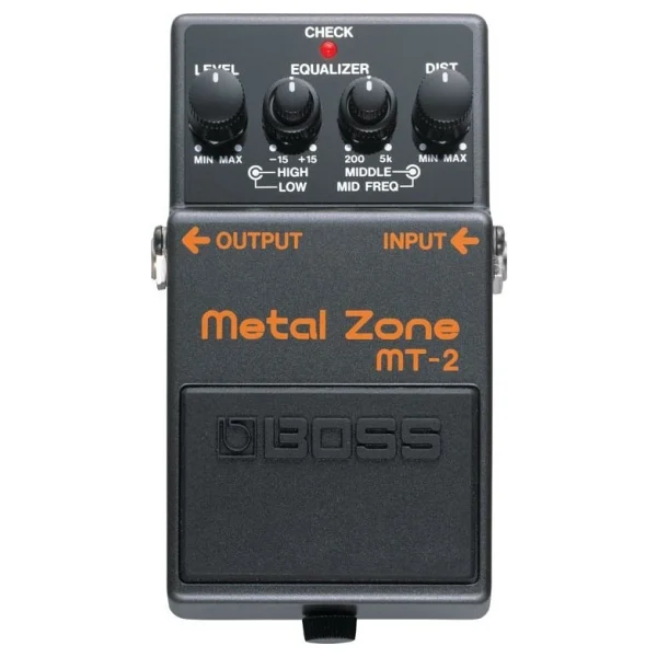 Boss Mt-2 Metal Zone Distortion Pedalı - Görsel 8