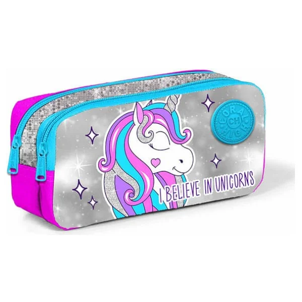 Coral High 22291 Unicorn Desenli 2 Bölmeli Kalemlik - Görsel 4