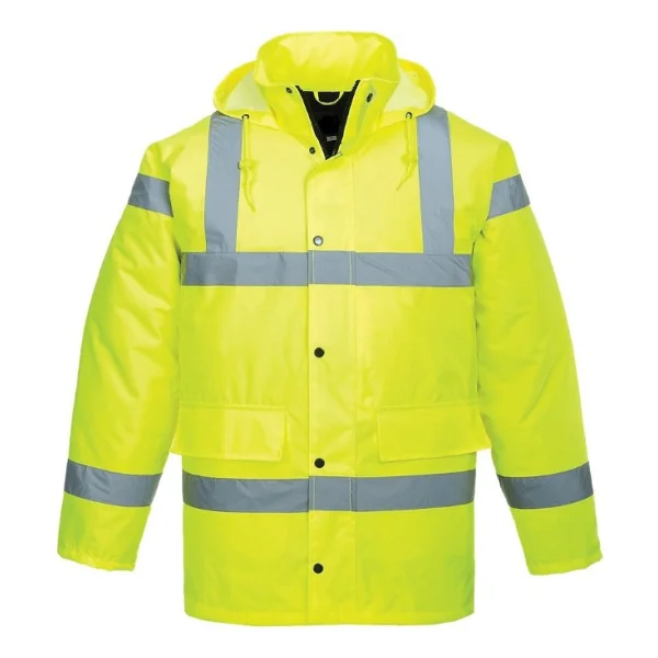 Uniwest Uw 322 Reflektörlü Su Geçirmez Parka - Sarı - Görsel 2