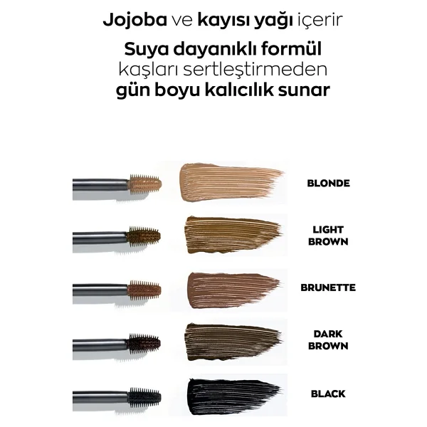 Avon Brow Boost Light Brown Kaş Jeli - Görsel 4