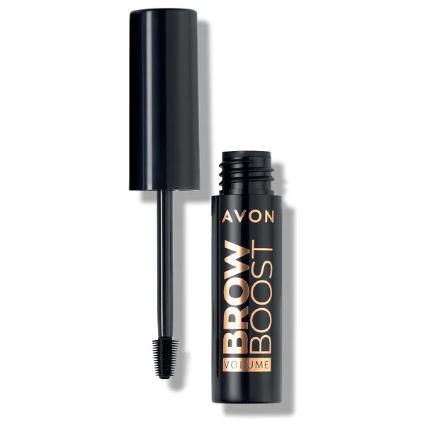 Avon Brow Boost Soft Black Kaş Jeli - Görsel 5
