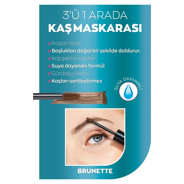 Avon Brow Boost Kaş Jeli Brunette - Görsel 3