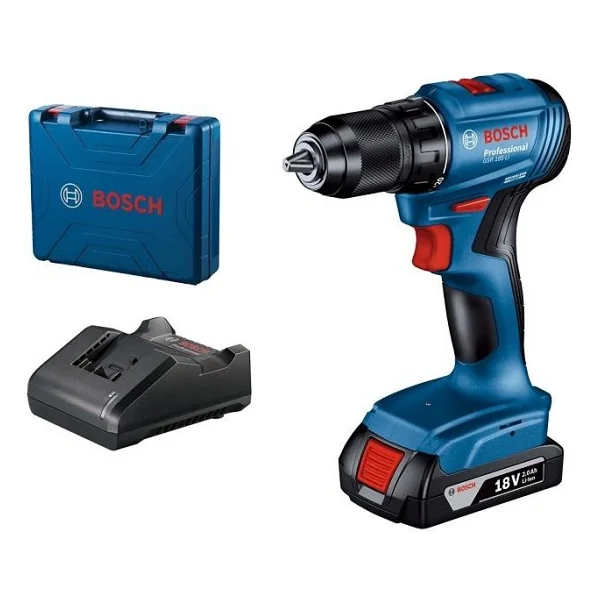 Bosch Gsr 185-Li Çift Akülü 2 Ah Vidalama Makinesi - Görsel 8