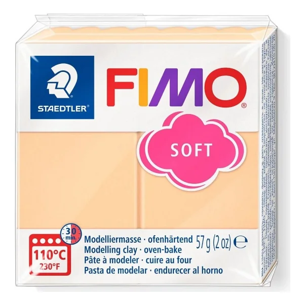 Staedtler Fimo Soft 405 Peach 57 Gr Polimer Kil - Görsel 2