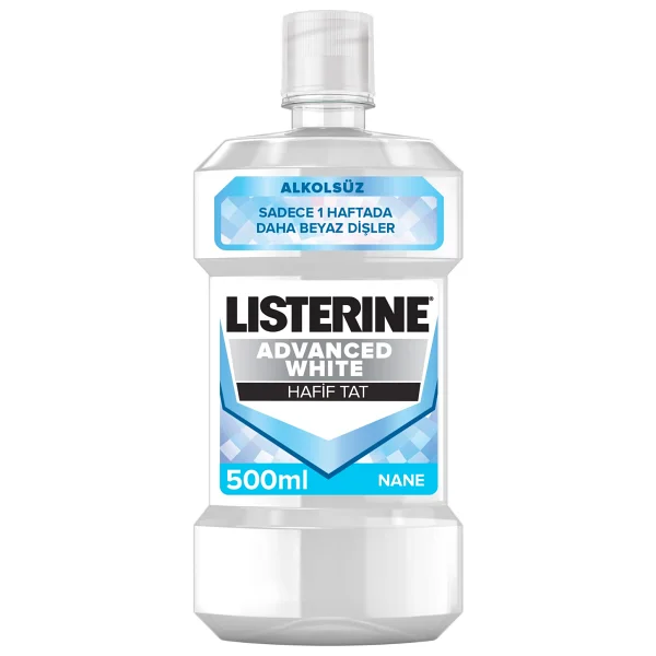 Listerine Advanced White 500 Ml Gargara - Görsel 2