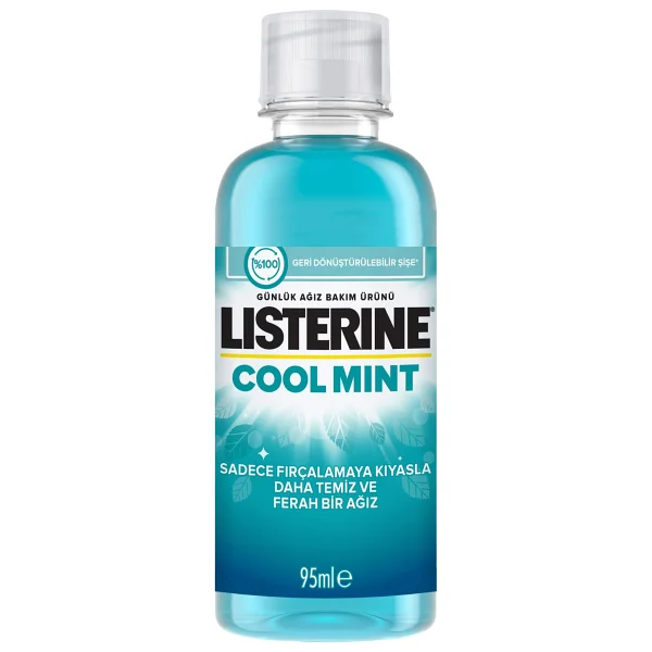 Listerine Cool Mint 95 Ml Gargara - Görsel 2