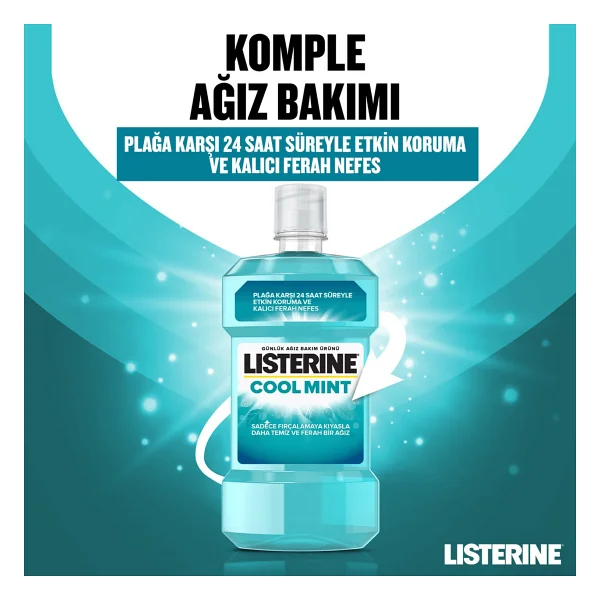 Listerine Cool Mint 95 Ml Gargara - Görsel 3