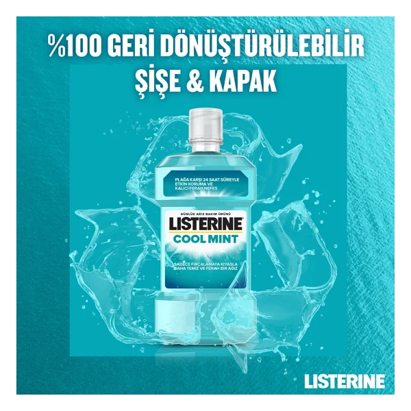 Listerine Cool Mint 95 Ml Gargara - Görsel 6