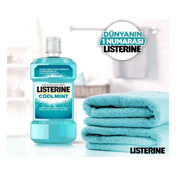 Listerine Cool Mint 95 Ml Gargara - Görsel 8