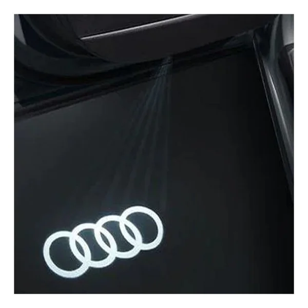 Gjob Audi Rs3 Kapı Altı Kapı Altı Işıklı Logo Tek Kapı Için - Görsel 2