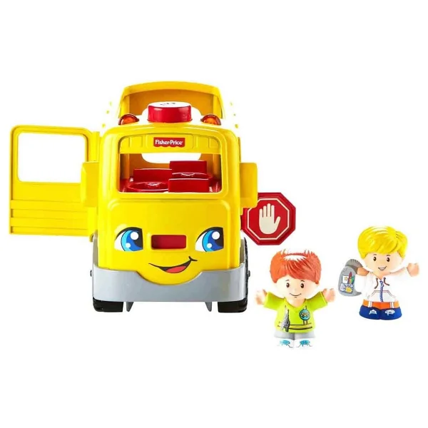 Little People Eğlenceli Okul Otobüsü Hdj25 - Görsel 5