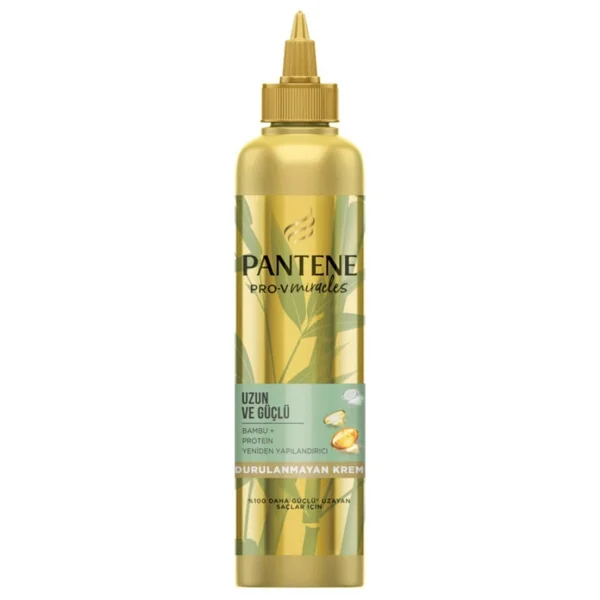 Pantene Uzun Ve Güçlü Bambu + Protein Şekillendirici 270 Ml Durulanmayan Saç Kremi - Görsel 2