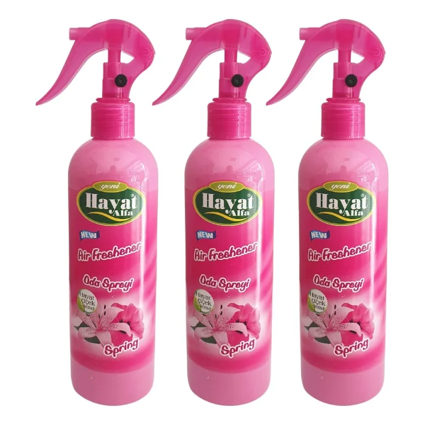 Hayat Alfa Oda Kokusu Sprey 350 Ml Spring 3 Adet - Görsel 4