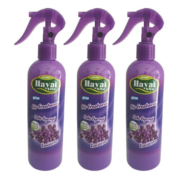 Hayat Alfa Oda Kokusu Sprey 350 Ml Lavanta 3 Adet - Görsel 4