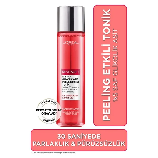 L'oreal Paris Loreal 2'li Peeling Etkili Tonik Seti - Görsel 3