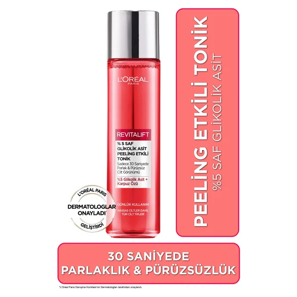 L'oreal Paris Loreal 2'li Peeling Etkili Tonik Seti - Görsel 4