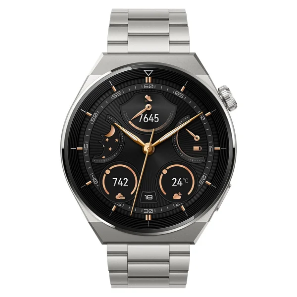 Huawei Watch Gt 3 Pro 46mm Titanyum Kasa Ve Titanyum Kayış Akıllı Saat - Görsel 3