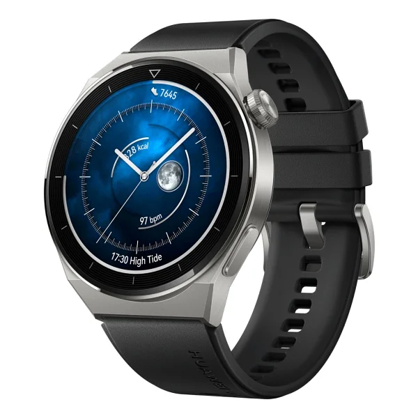 Huawei Watch Gt 3 Pro 46mm Titanyum Kasa Ve Siyah Kauçuk Kayış Akıllı Saat - Görsel 9