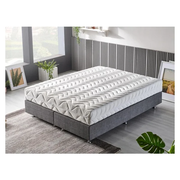 Niron Yatak Niron Pocket Tek Kişilik Lüks Full Ortopedik Yumuşak - Orta Sert Paket Yaylı Yatak 90x200 Cm - 90 X 200 Cm - Görsel 8